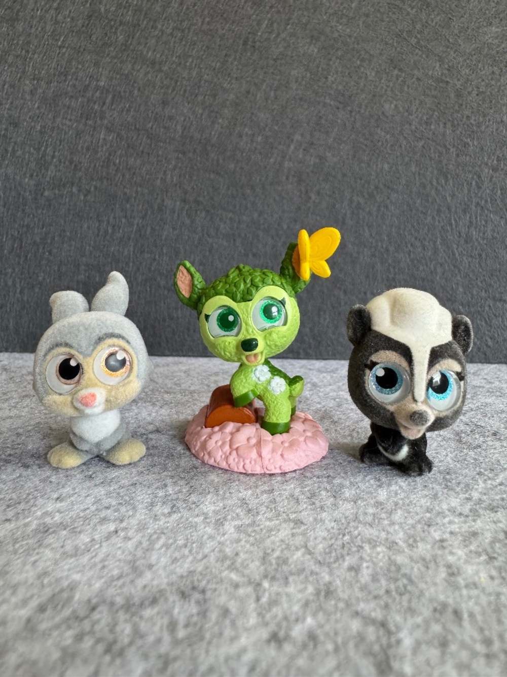 Disney Doorables - Bambi Full Bloom and Flocked Flower & Thumper